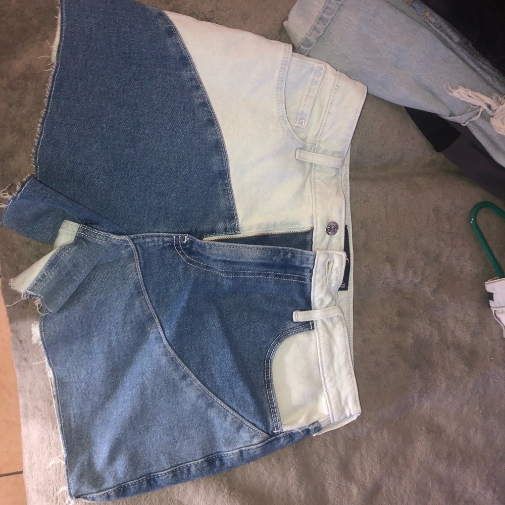 hollister mom shorts